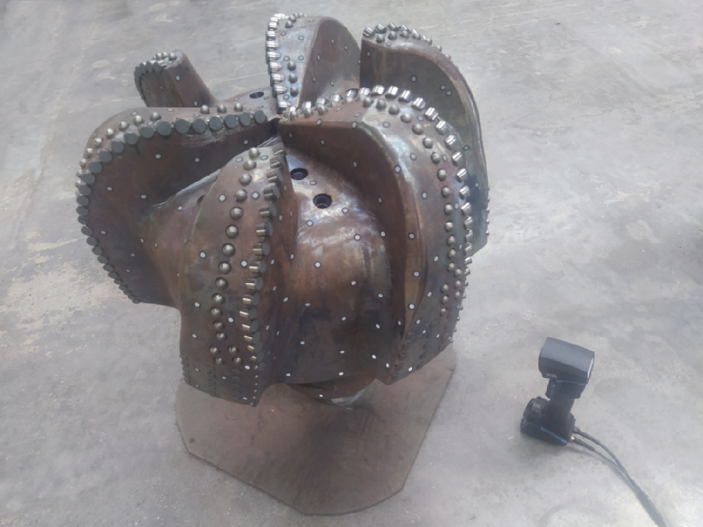 PDC石油鉆頭高精度三維檢測，F(xiàn)reeScan UE Pro五分鐘完成！